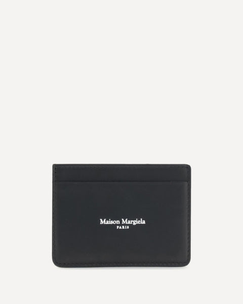 MARGIELA Leather Card Holder BLACK | Base Blu