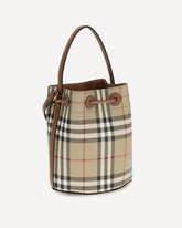 Borsa a Secchiello Check mini - BEIGE | Base Blu