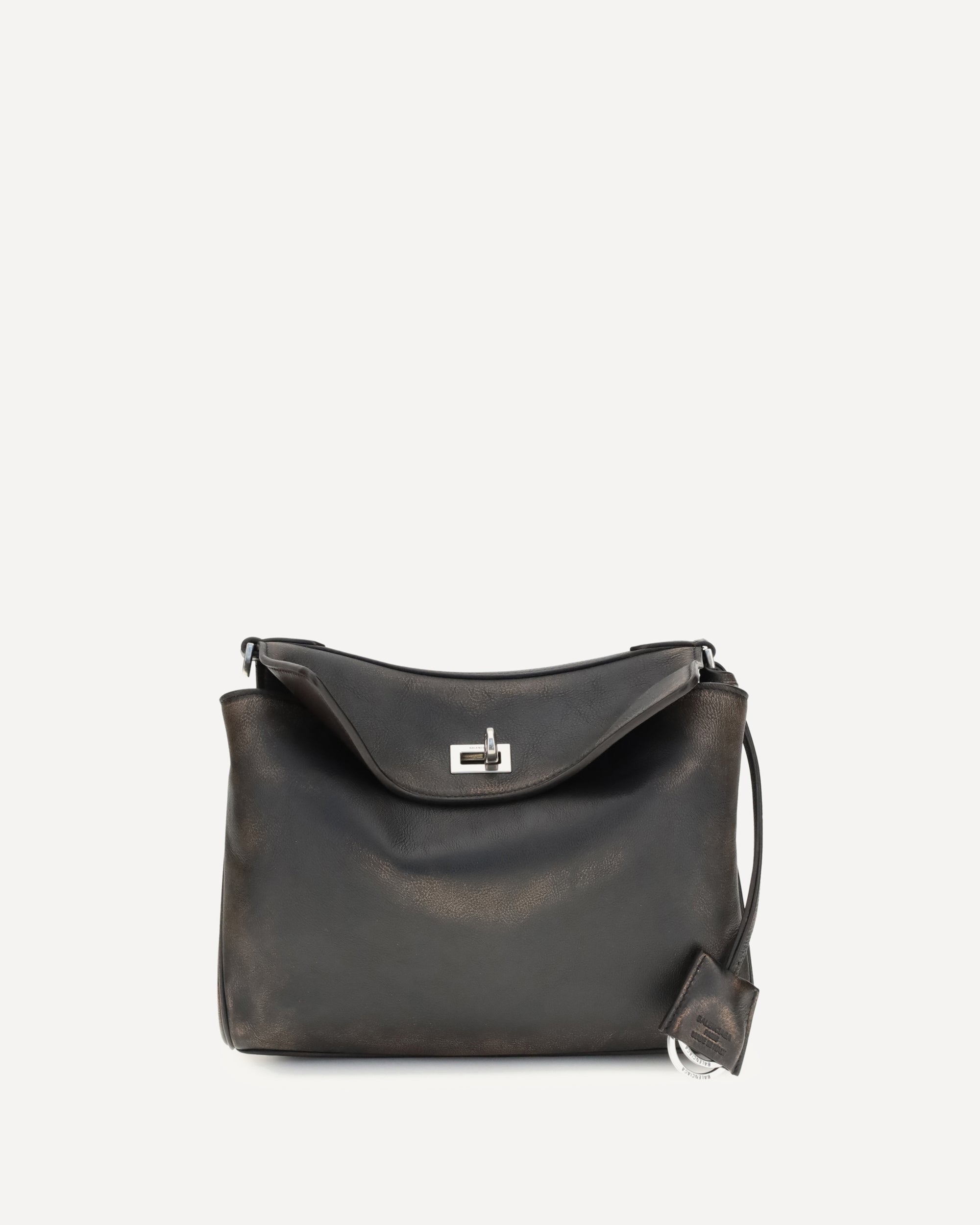 BALENCIAGA Rodeo Small Shoulder Bag BROWN | Base Blu