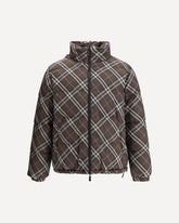 Piumino Reversibile Check Snowdon - MARRONE | Base Blu