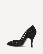 Vienne suede Pumps - BLACK | Base Blu