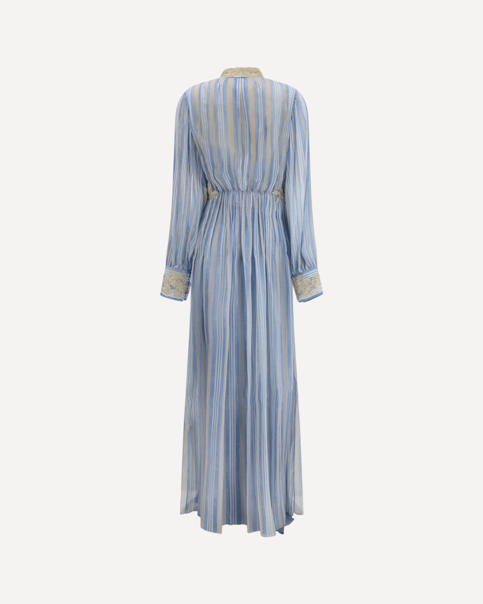 ERMANNO SCERVINO Long silk Dress LIGHT BLUE | Base Blu