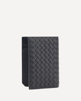 Intrecciato Passport Holder - GREY | Base Blu