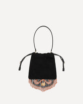 Kalispera Handbag with beads and fringes - MULTICOLOUR | Base Blu