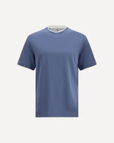 Cotton T-Shirt - BLUE | Base Blu