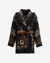 Cardigan Glimpse of Eden  - NERO | Base Blu