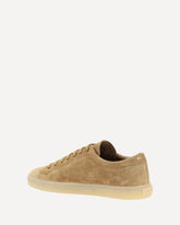 Suede Sneakers - BROWN | Base Blu