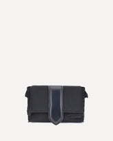 Nylon Bambino Shoulder Bag - BLACK | Base Blu