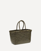 Mini Flat Gora Handbag - KHAKI  | Base Blu