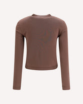 Long-sleeve T-shirt - BROWN | Base Blu