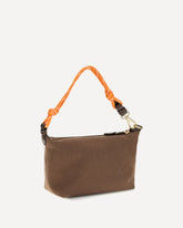 Cotton Shoulder Bag - BROWN | Base Blu