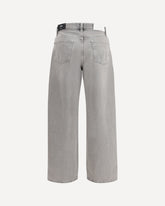 Jeans baggy Bonnie Curvilinear - GRIGIO | Base Blu
