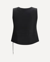 Twill Vest - BLACK | Base Blu