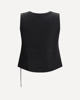 Twill Vest - BLACK | Base Blu