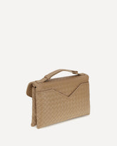 Knot Lock Shoulder Bag - BEIGE | Base Blu