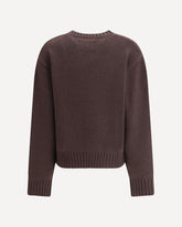 Crewneck Sweater N°373 Oldie in Cashmere - BROWN | Base Blu