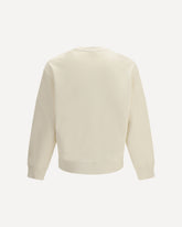 Maison Kitsuné Paris Comfort Sweatshirt in cotton fleece - BEIGE | Base Blu