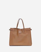 Large Antibes Tote Bag - BROWN | Base Blu