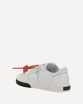 New Low Vulcanized Sneakers - WHITE | Base Blu