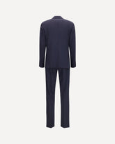 Wool-blend tailored Suit - BLUE | Base Blu