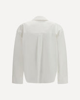 Camicia in leggero popeline di cotone - BIANCO | Base Blu