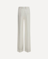 Viscose Palazzo Pants - WHITE | Base Blu