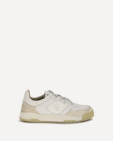 Bsktball 1 Retro Sneakers - CREAM | Base Blu