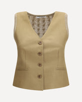 Gilet Calibri in maglia - BEIGE | Base Blu