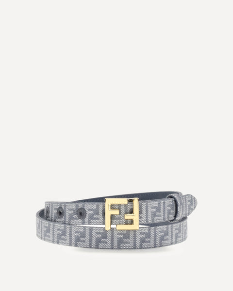 ベルト FENDI Blue FF denim belt 513D5412-CDB7-44AC-A0BA-