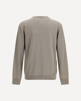 Crewneck wool Sweater - KHAKI  | Base Blu