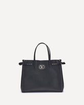 Antibes medium Handbag - BLACK | Base Blu