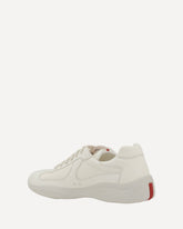 Leather Sneakers - WHITE | Base Blu
