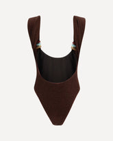 Lumière Multi Ring Maillot One Piece - BROWN | Base Blu