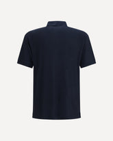 Polo in viscosa e poliestere - BLU | Base Blu