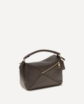 Featherlight Puzzle small Handbag - BROWN | Base Blu