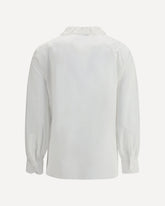 Camicia in popeline di cotone - BIANCO | Base Blu