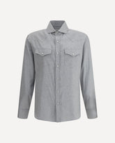 Camicia in cotone - GRIGIO | Base Blu