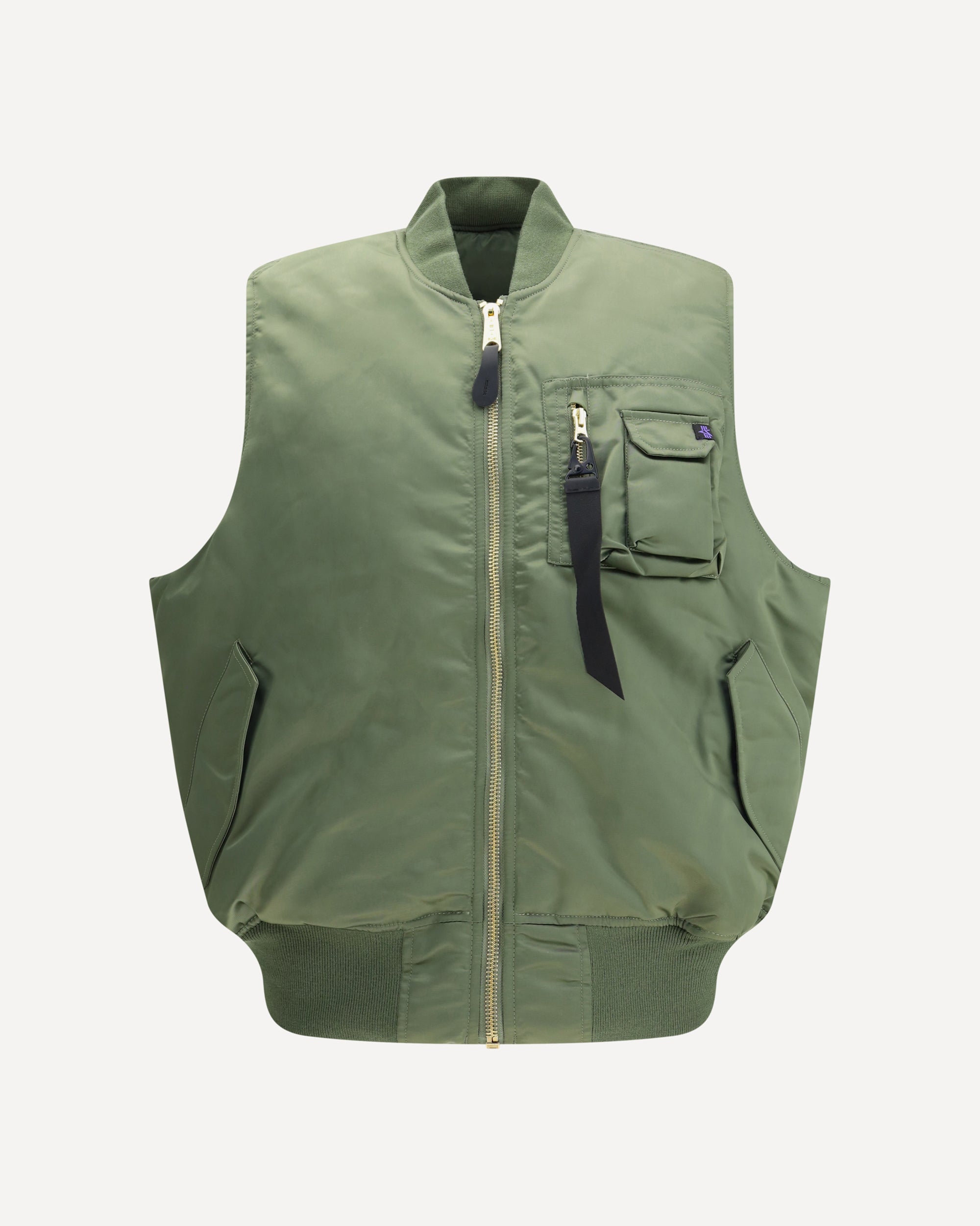 ALPHA INDUSTRIES MA-1 Base Vest BLACK | Base Blu