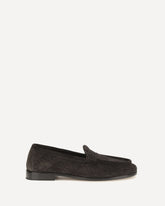 Silenzio Intrecciato Loafers - BROWN | Base Blu