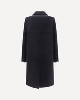 Officer long Coat - BLACK | Base Blu