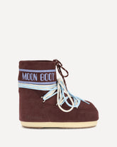 Stivali Icon Low in pelle scamosciata - VIOLA | Base Blu