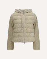 Padded Teddy Hoodie - BEIGE | Base Blu