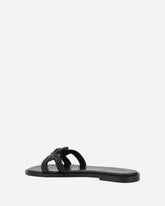 Medusa logo Sandals - BLACK | Base Blu