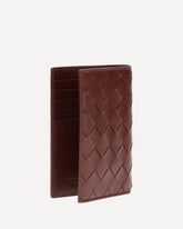 Intrecciato Passport Holder - BORDEAUX | Base Blu