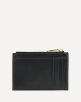 Lambskin Card Holder - BLACK | Base Blu