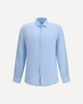 Linen Shirt - LIGHT BLUE | Base Blu