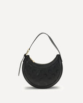 Borsa a Spalla Moon mini - NERO | Base Blu