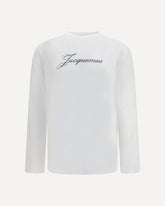 Long-sleeve T-shirt - WHITE | Base Blu
