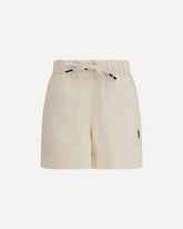 Embroidered Shorts - CREAM | Base Blu