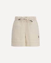 Shorts con ricamo - CREMA  | Base Blu